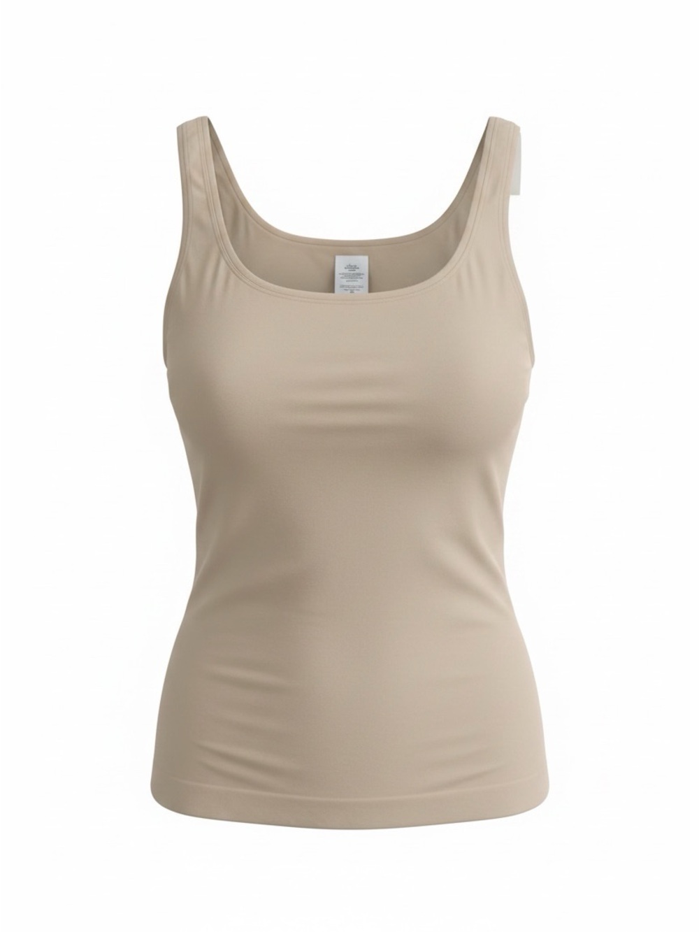 Soma Soft Beige Stretch Cami Tank Top Size X Large NWT